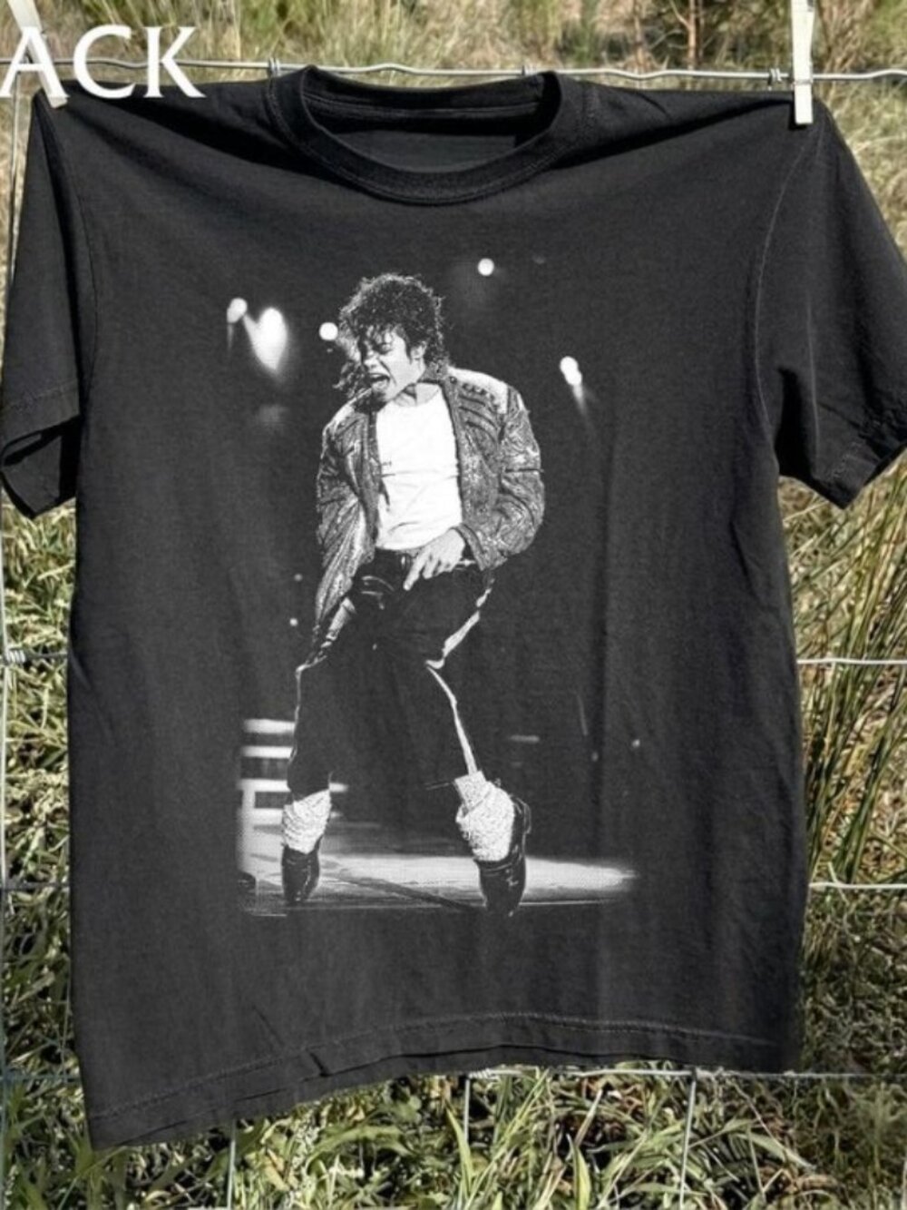 Michael Jackson Graphic T-Shirt, Retro King of Pop Tee